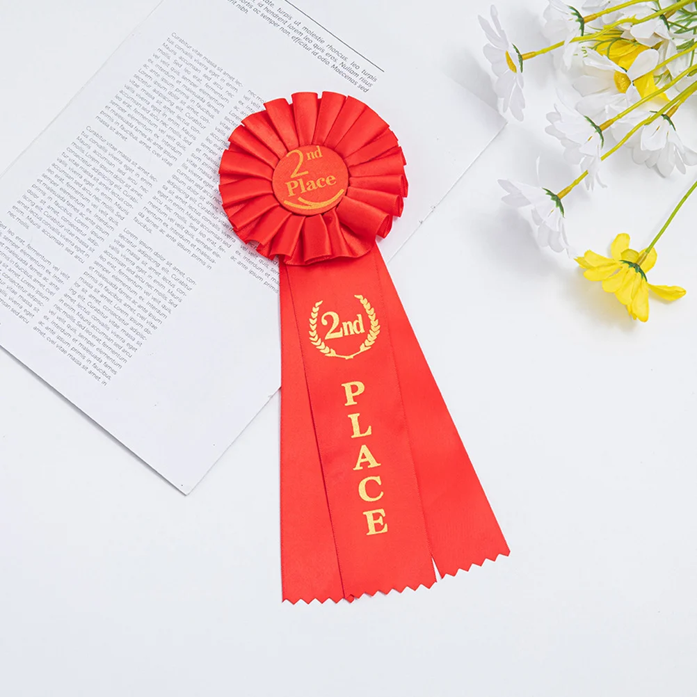 

3Pcs Sports Competition Award Medals Ideal Ribbons for Tournaments Recognition Parties Prize Ribbons