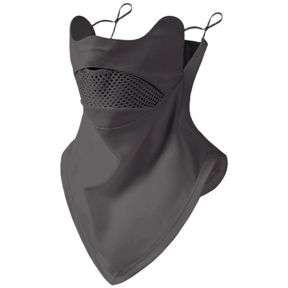 Summer Sports Scarf Cycling Neck Cover Upf50 Rating Lightweight Fabric Adjustable Nose Clip For Intense Sunlight