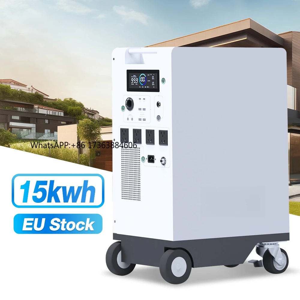

Аккумуляторный инвертор Amiba Energy All-in-One 5 кВт·ч, 51.2В 10.24 кВт·ч, для домашнего хранения энергии, с раздельной BMS, напольный, LiFePO4, ИБП