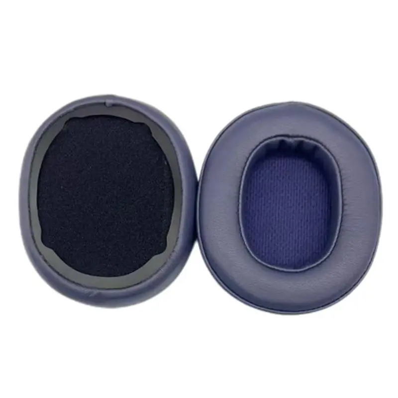 A75Q-Covers Almohadillas de repuesto para los oídos, almohadillas de espuma viscoelástica para los oídos Skullcandy Crusher Hesh Evo, color azul