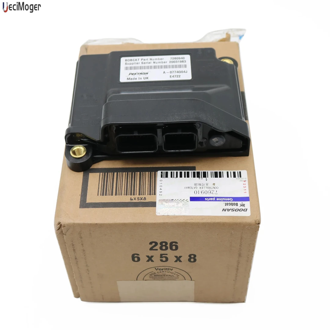 The ECU controller 7260940 for Bobcat E42,DX17Z,DX19,E17,E35, E19,E20,E50, and E55.  with program