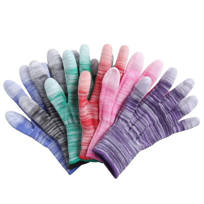 Waterproof Anti Slip Breathable Labor Gloves Thick Wear Resistant Latex Coating for Factory Agricultural Construction Jobs