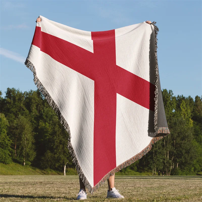Aertemisi Alabama United States of America Jacquard Fringed Woven Throw Blanket