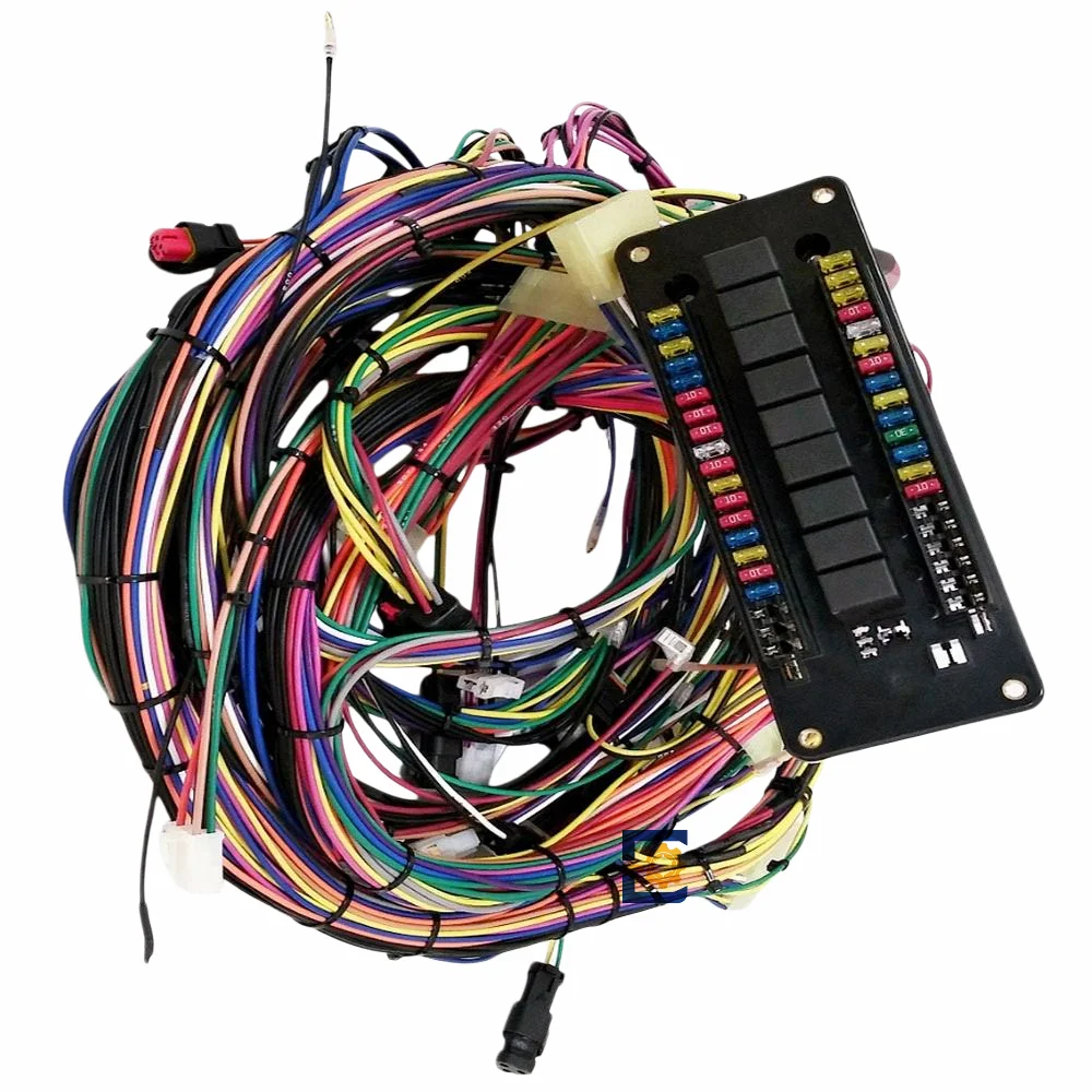 New 480-9942 4809942 Original High Quality Fuse Box Wiring Harness Excavator Attachment For C4.4 Engine E318D2 Excavator
