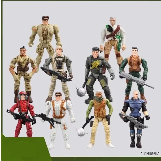 5 teile/los Lanard the Corps Special Force Zufällige Action Figur Spielzeug 3,75 "04