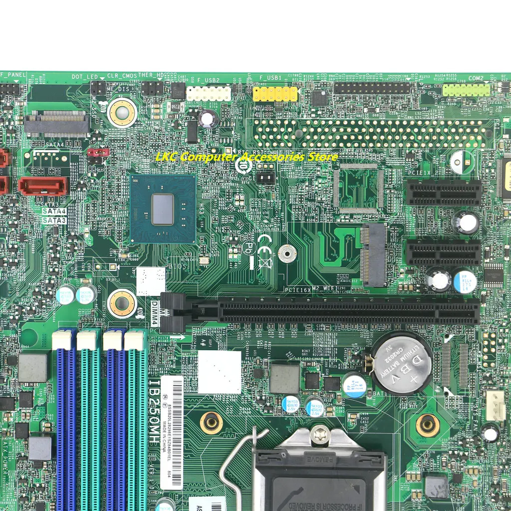 Imagem -05 - para Lenovo M910t M710t M410 Desktop Placa Mãe 00xk134 00xk240 Ib250mh B250 Lga1151 Ddr4 100 Testado