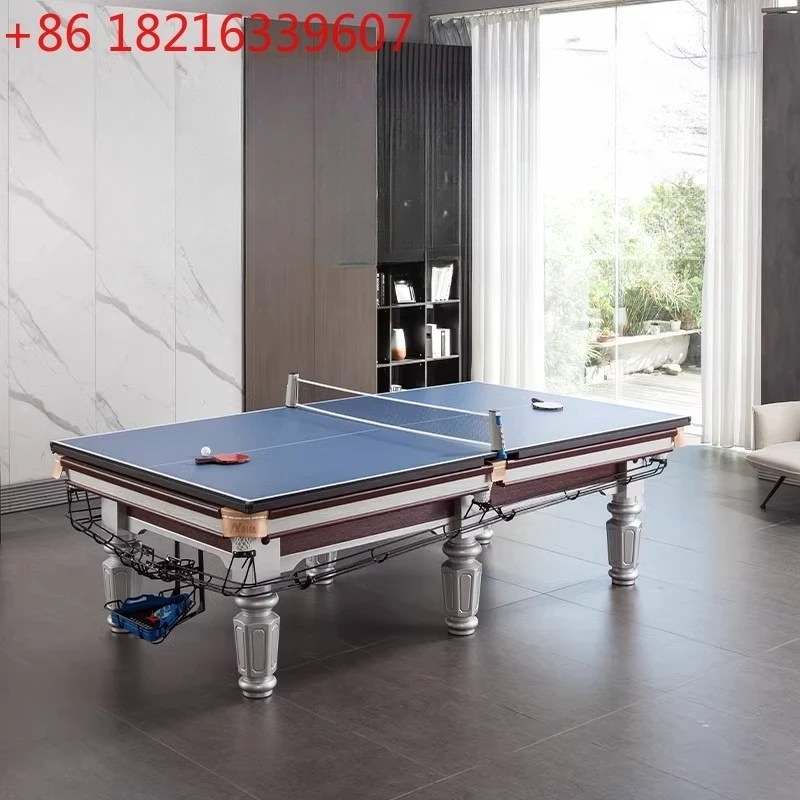 

Billiard table Standard household commercial indoor court Billiard table American and Chinese black eight table