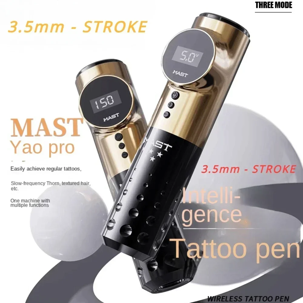 3.5mm - stroke Tattoo Machine Wireless Tattoo Pen Motor Pen Cutting Line Tattoo  All-in-One Machine