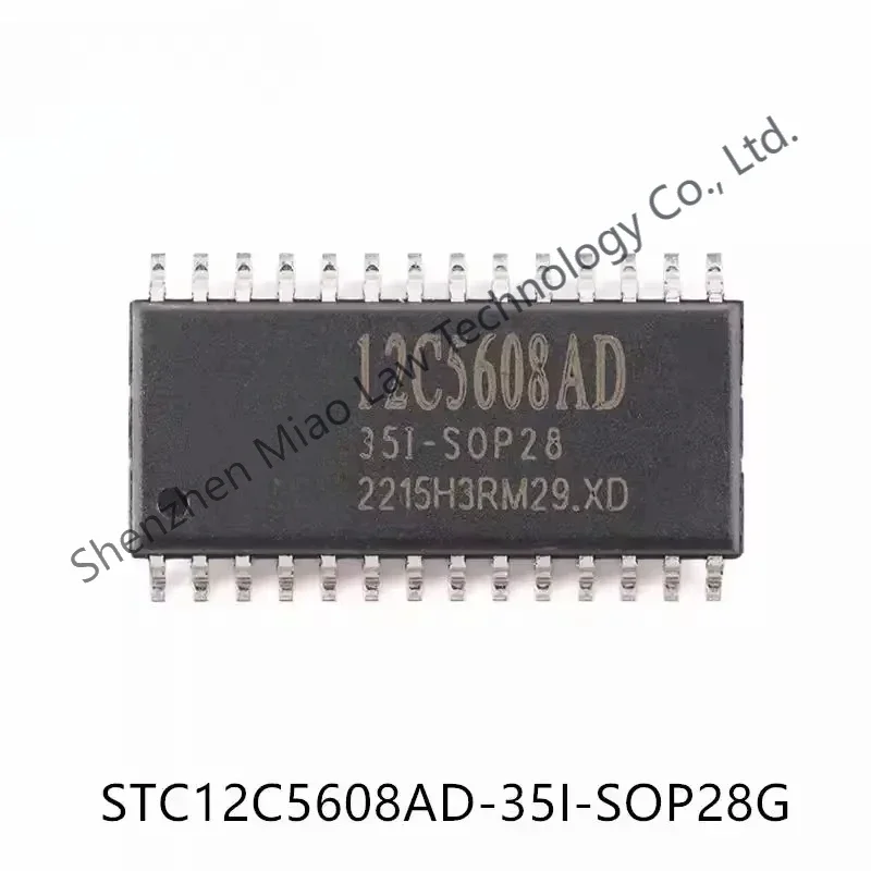 

STC12C5608AD STC12C5608AD-35I STC 12C5608AD SOP28G SOP-28 STC12C5608 MCU Single Chip Microcomputer STC12C5608AD-35I-SOP28G