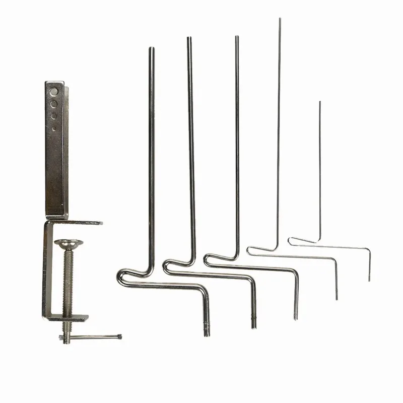 Deluxe Wire Coiling Winder Kit with 5-Segment Rod Set for Jewelry Making Craft Handmade Coil Wrapping Tool DIY Accessories