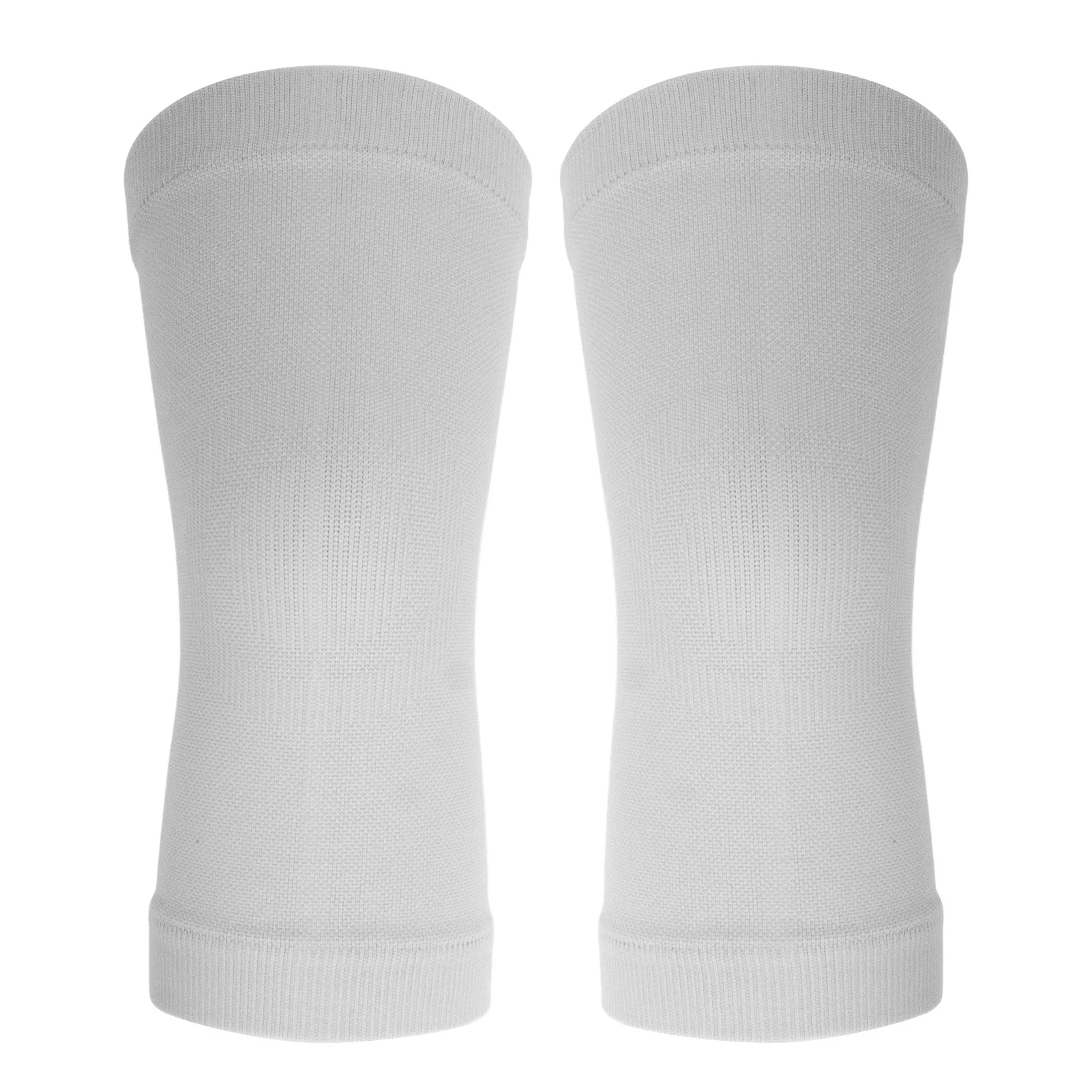 Knee Compression Sleeves Windproof Ultra Thin Grey Breathable Knee Warmers Skin Friendly for Women