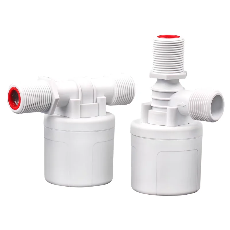 1Pc DN15 DN20 DN25 Plastic Automatic Water Level Control Valve Tank Tower Pool Float Switch Water Inlet Valve Automatic Stop