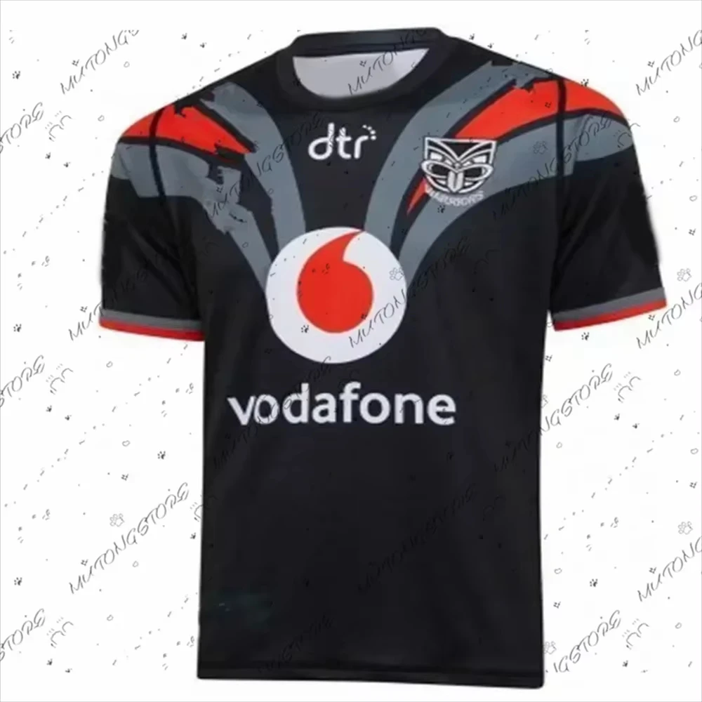 

2025-26 New Zealand Warriors Away Rugby Jersey Shorts - Mens Size T Shirt Tops