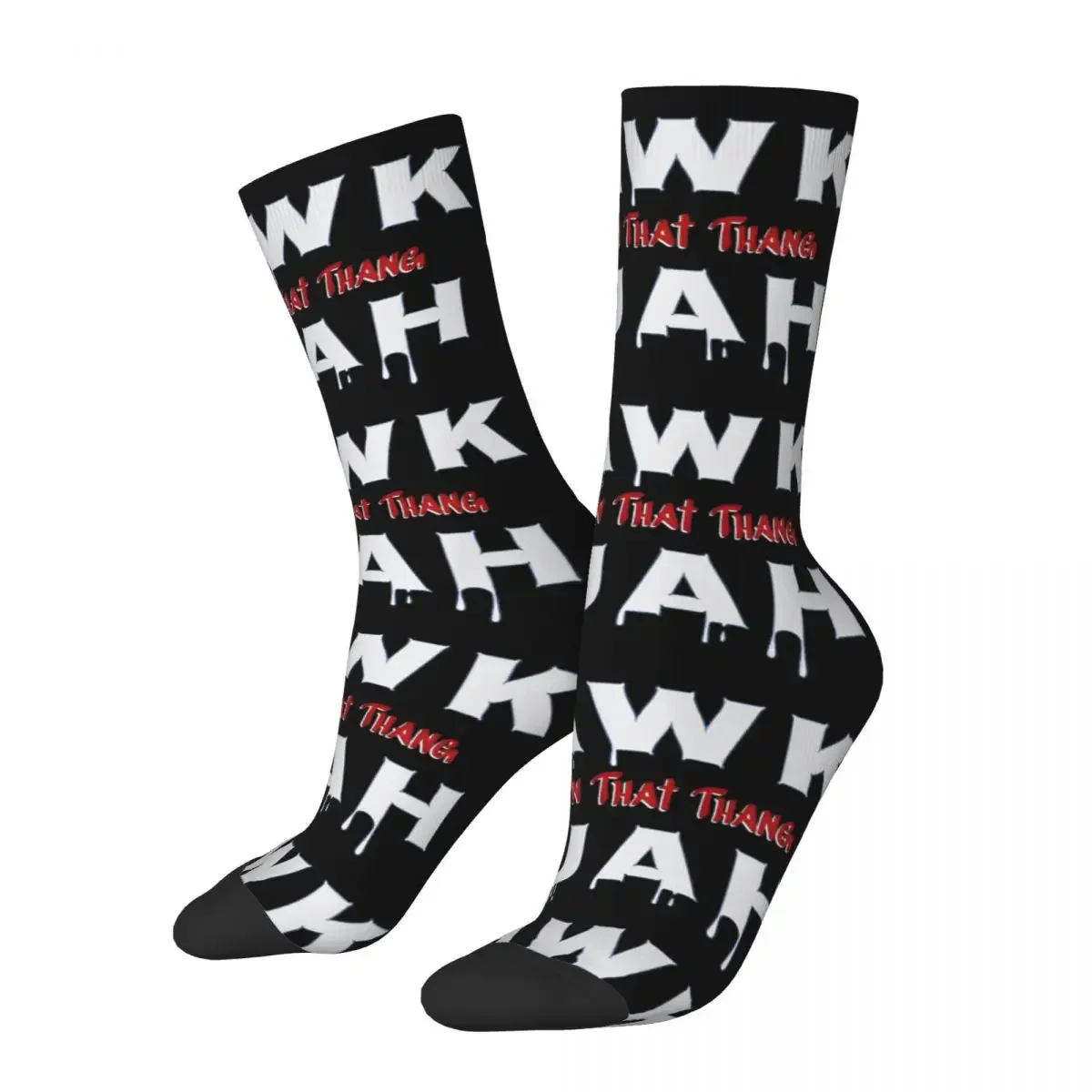 

New Male Men Socks Harajuku Hawk Tuah Spit On That Thang Meme Sock Sport Women's Stockings Spring Summer Autumn Winter