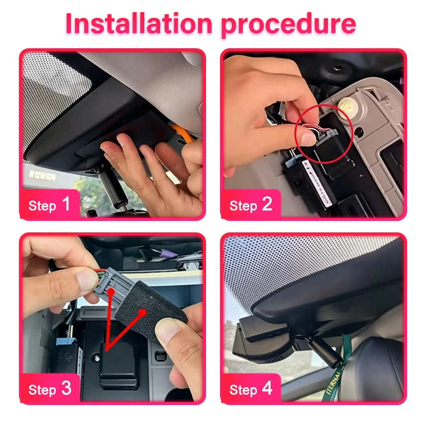 Dash Camera For Honda CR-V CRV CR V 5 5th Gen 2017 2018 2019 2020 2021 2022, Plug and Play 4K OEM Car Video Recorder WIFI APP