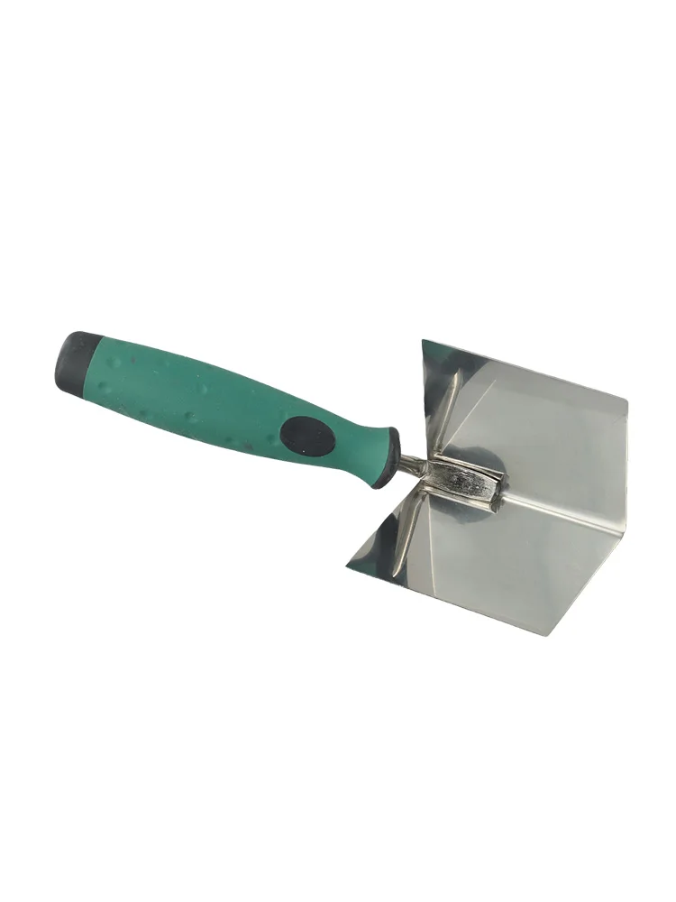 Drywall Corner Tool Stainless Steel Outer Internal Drywall Corner Trowel Stainless Steel Mud Plastering Hand Construction Tool