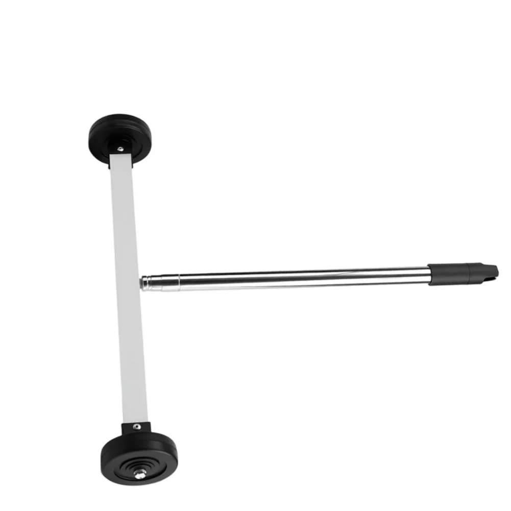 Handheld Iron Picker with Adjustable Handle and For Durable Rubber Wheels for Smooth Maneuverability and Metal Pickup