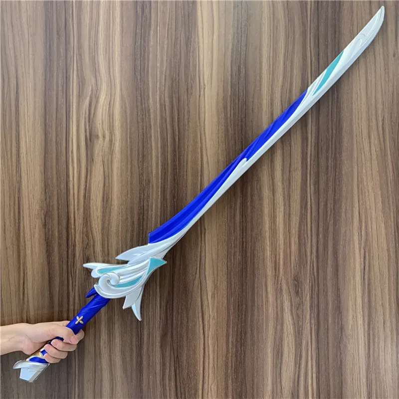 Genshin Impact Sword Haran Geppaku Futsu Sword Kamizato Ayato Sword Cosplay Weapon Props Safety PU Wolf's Gravestone Sword