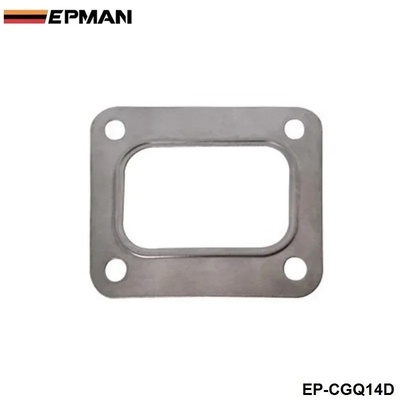 EPMAN 10PCS/LOT T4 Turbo Flange Gasket 4 Bolt 304 T04E T66 T70 GT35 GT40 Exhaust Inlet Outlet EP-CGQ14D