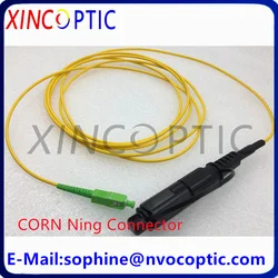 IP67 Huawei Corn ing Mini SC/APC To SC/APC Waterproof Outdoor 2Mtr Fiber Optic Patch Cord Test SM SCAPC Connector OptiTap