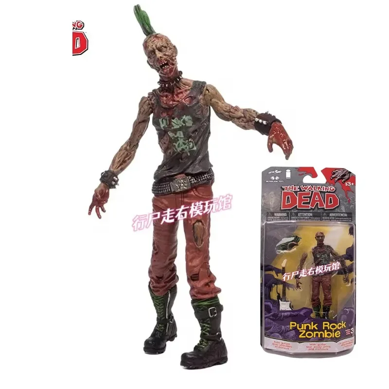 

In Stock 5 Inch Action Figure Punk Zombie Horror Toy Collectible Doll Christmas Gift