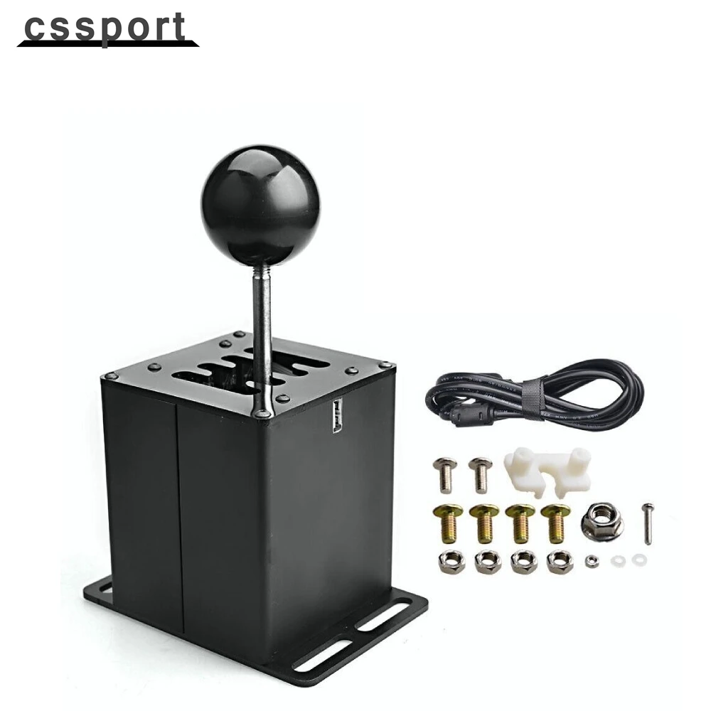 USB H Gear Shifter for PC Sim Racing Game Logitech G27 G29 G25 G920 T300RS/GT