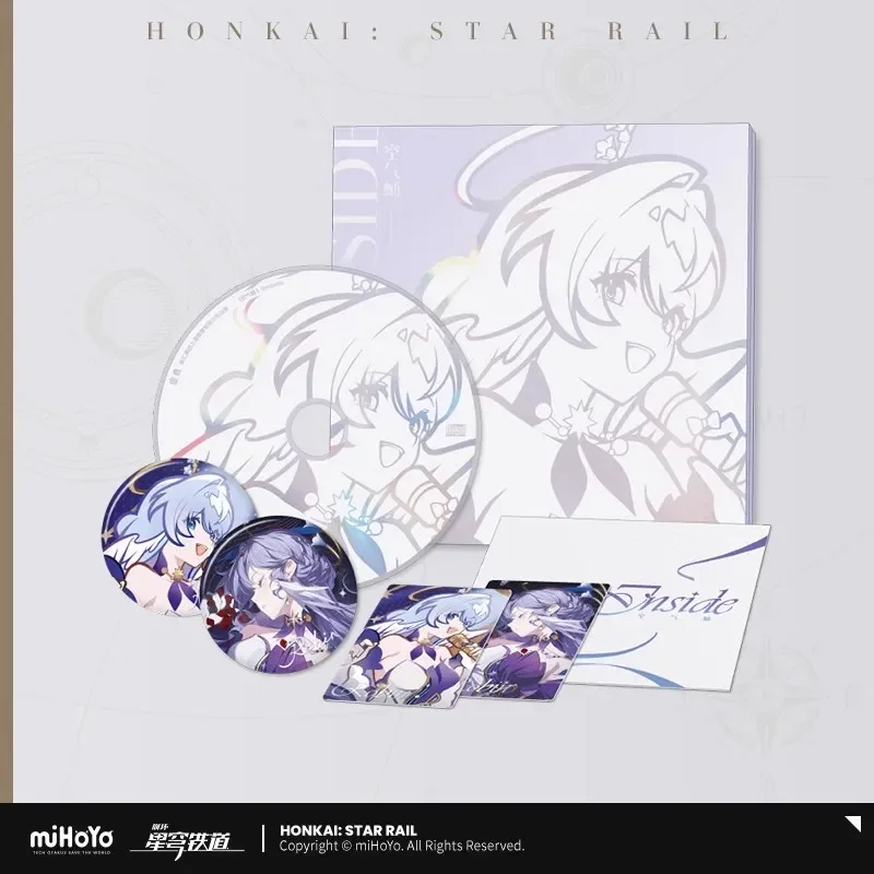 miHoYo Honkai Star Rail Robin CD Official Air Pupa Chrysalis Physical CD Album Holiday CD Disc Collection Gift With Badge