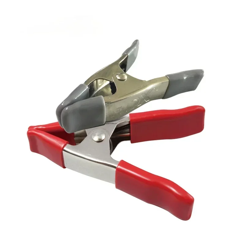 Abrazaderas de resorte de acero de 4 pulgadas, apertura máxima de mandíbula, abrazadera de leva de Metal de resorte súper resistente grande de 2/4 Uds.