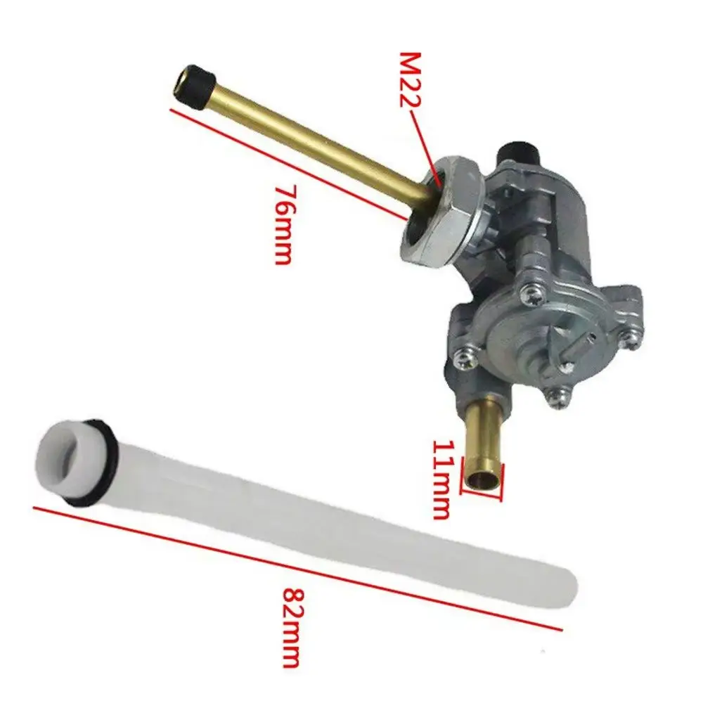 

Motorcycle Fuel Tank Petcock Switch For Honda Shadow Aero VT750C Series 2007-2009 Replace 16950-MEG-023