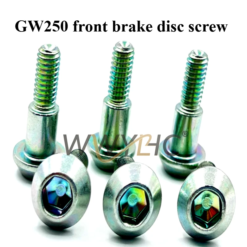 

Suitable for Suzuki GSX250R/DL250 GW250/S Version/F Version, Front Brake Disc Screw, Rear Disc Brake Disc Screw