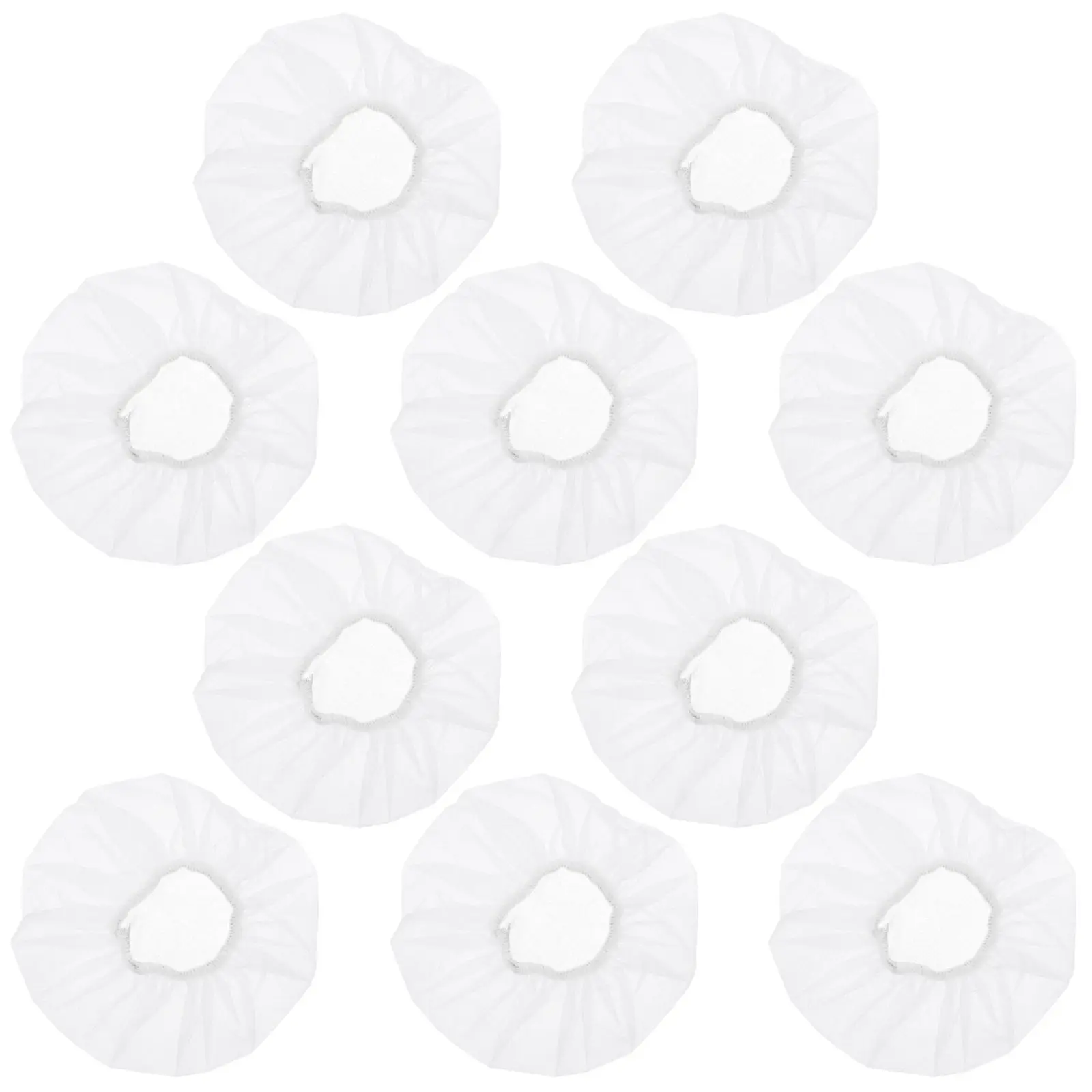 

100 Pcs Disposable Earmuffs Headset Sanitary Cover Running Headphones Gaming Covers Non-woven Fabric Sweatproof