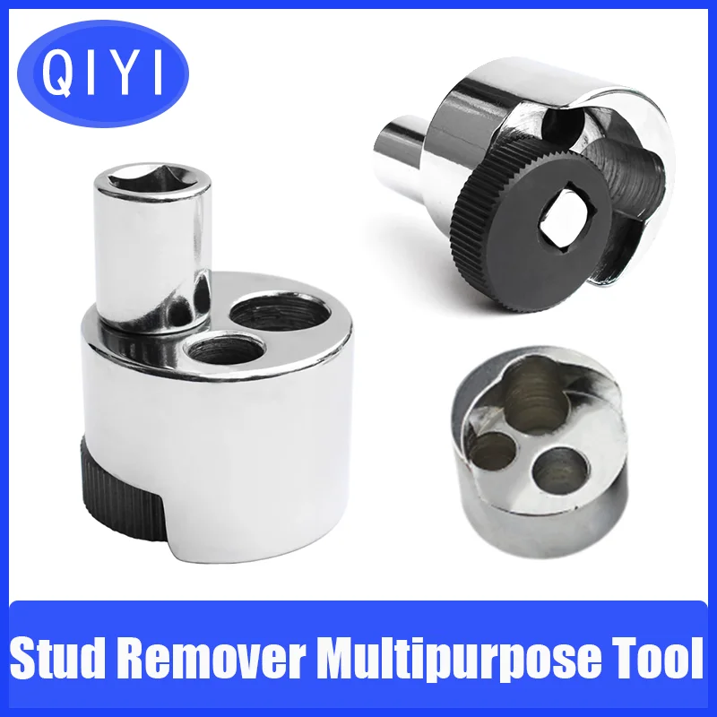 QIYI Stud Remover Removal Tool 5 to 19mm Multipurpose Bolt Nut Extractor Splitter for Broken Bolt Remover Seized Studs