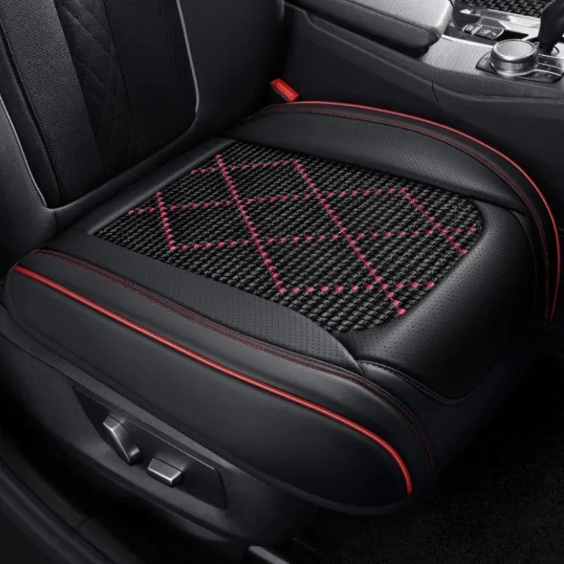 Ice Silk PU-Leder-Autositzbezüge, 3D-Sitzkissen, BMW 3er E46, E90, E93, F30, F31, F34, F35, G20, G21, G28 Autositzbezüge