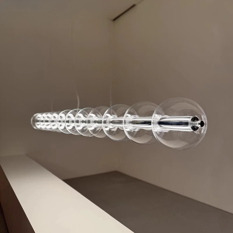 

Luce Sferica Nordic designer bubble ball bar restaurant chandelier