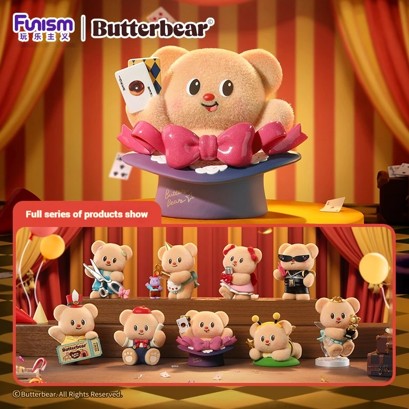 

Authentic Limited Stock Butter Teddy Bear Top Team Series Blind Box Birthday Gift Peripheral Toys Exquisite Ornaments Gift Toys