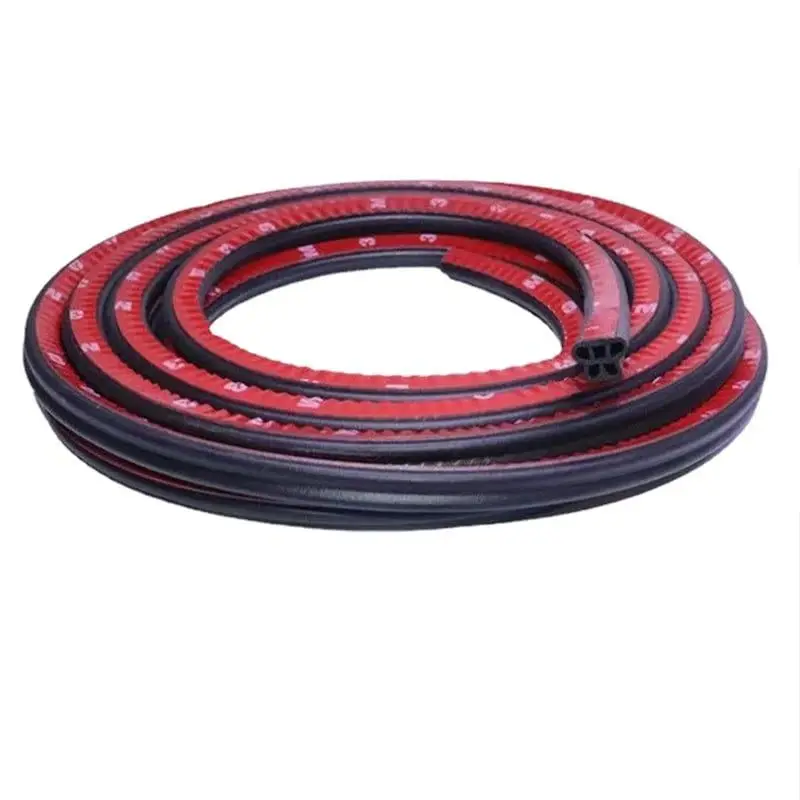 5/10m Car Door Seal Strip Auto Rubber Door Sealing Strips Car Door Protector Door Guard Noise Insulation Soundproof Seals