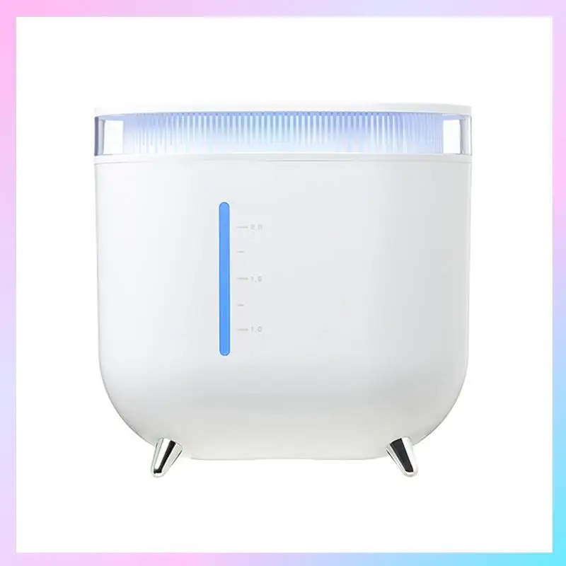 

N85R-2L High Volume Air Purification Humidifier With Atmosphere Light Fit For Bedroom White