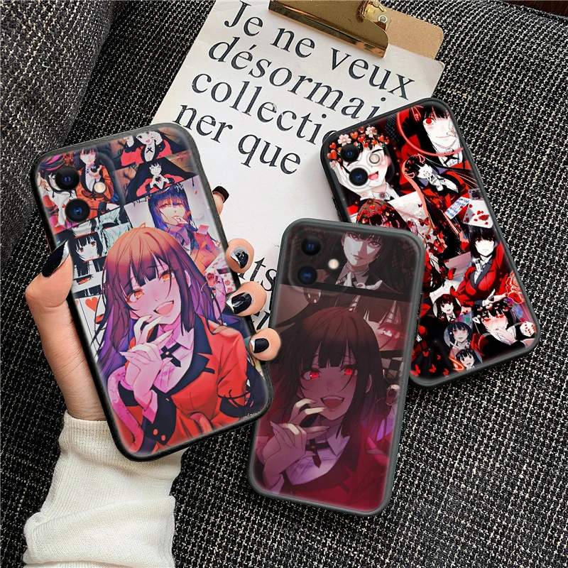 B17 Anime Jabami Yumeko girl Soft Case for Redmi Note 11 11S 10 10T 10 Pro Max 10S 9T 9 9S 8 8T 7 Xiaomi Mi 11 11I 12 12X