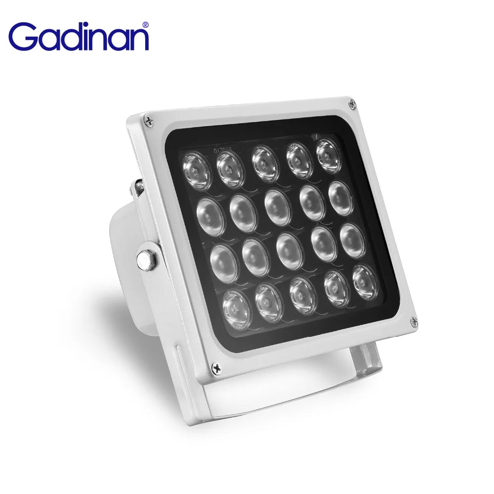 

Gadinan 20PCS IR LEDS Array CCTV Fill Light illuminator IP66 850nm Waterproof CCTV LEDS infrared lamp 100m Night Vision for CCTV