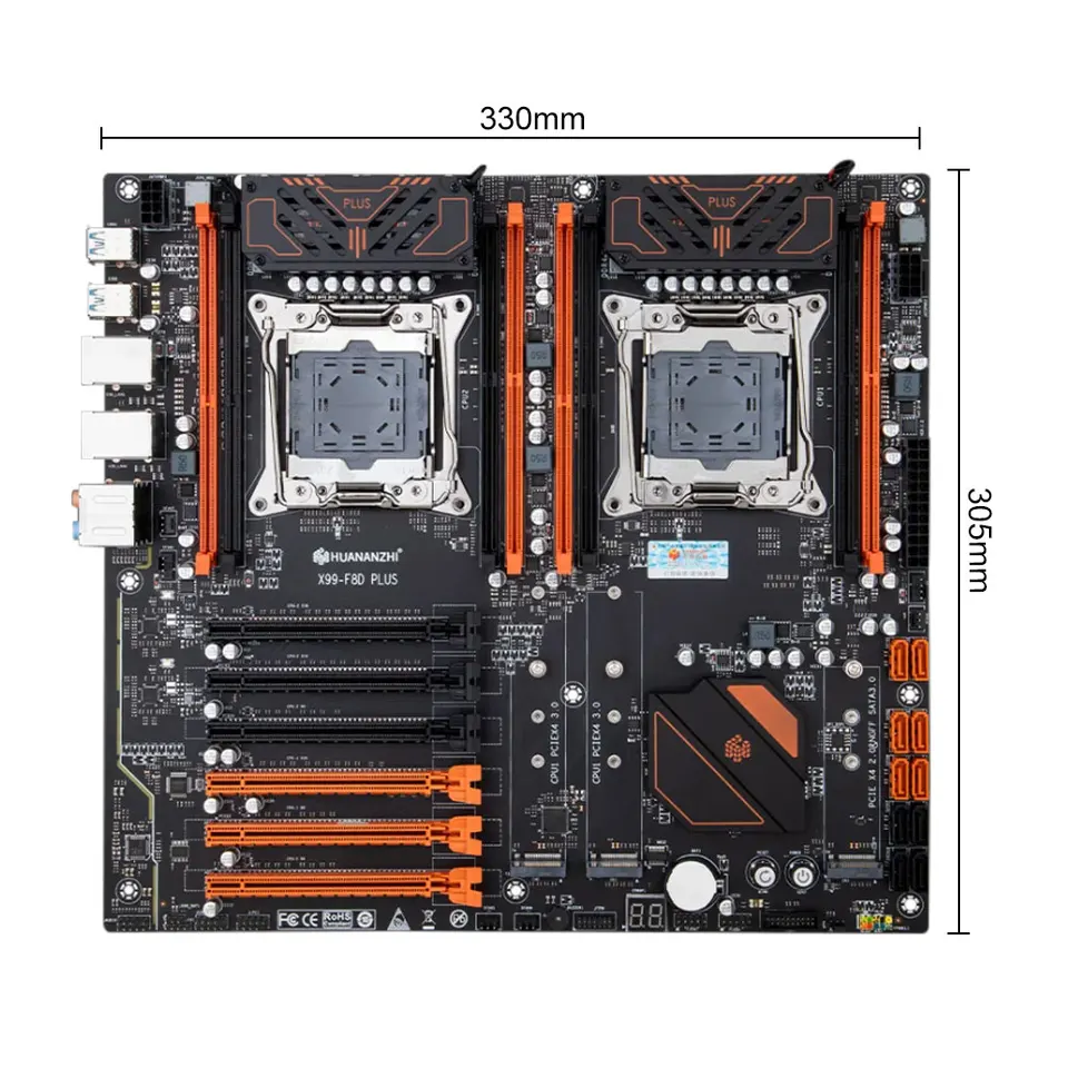 HUANANZHI X99 F8D PLUS LGA 2011-3 XEON X99 Motherboard Support