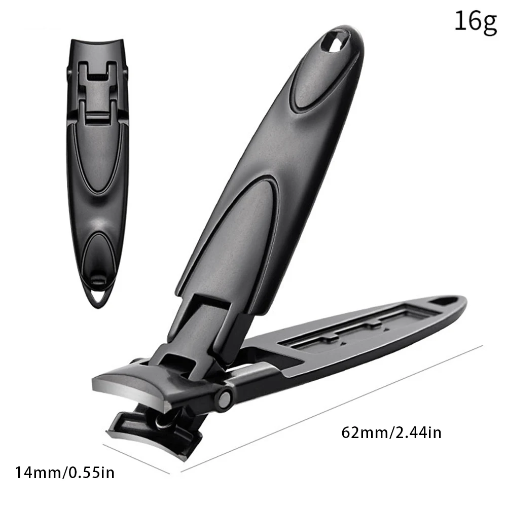 New Ultra Thin Nail Clippers Collapsible Portable Travel Fingernail Keychain Scissors Cutter Stainless Steel Manicure Tools Kits