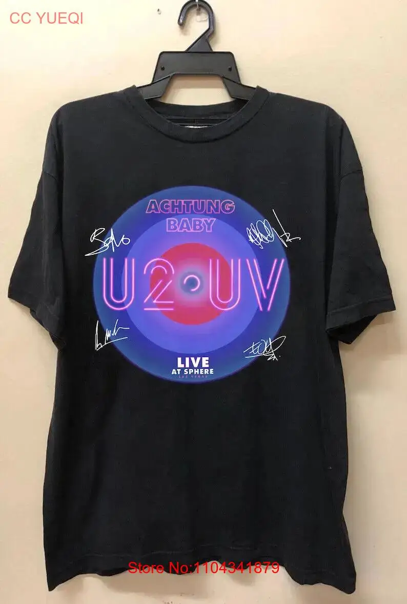 U2 Ultraviolet Sphere 2023 T Shirt band concert Live at long or short sleeves