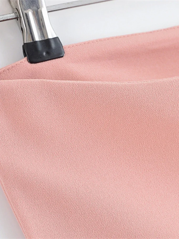 2025 Spring New Women's Solid color comfort Clothing Design Sense Small and Versatile Tailored and Slimming Casual jumpsuit