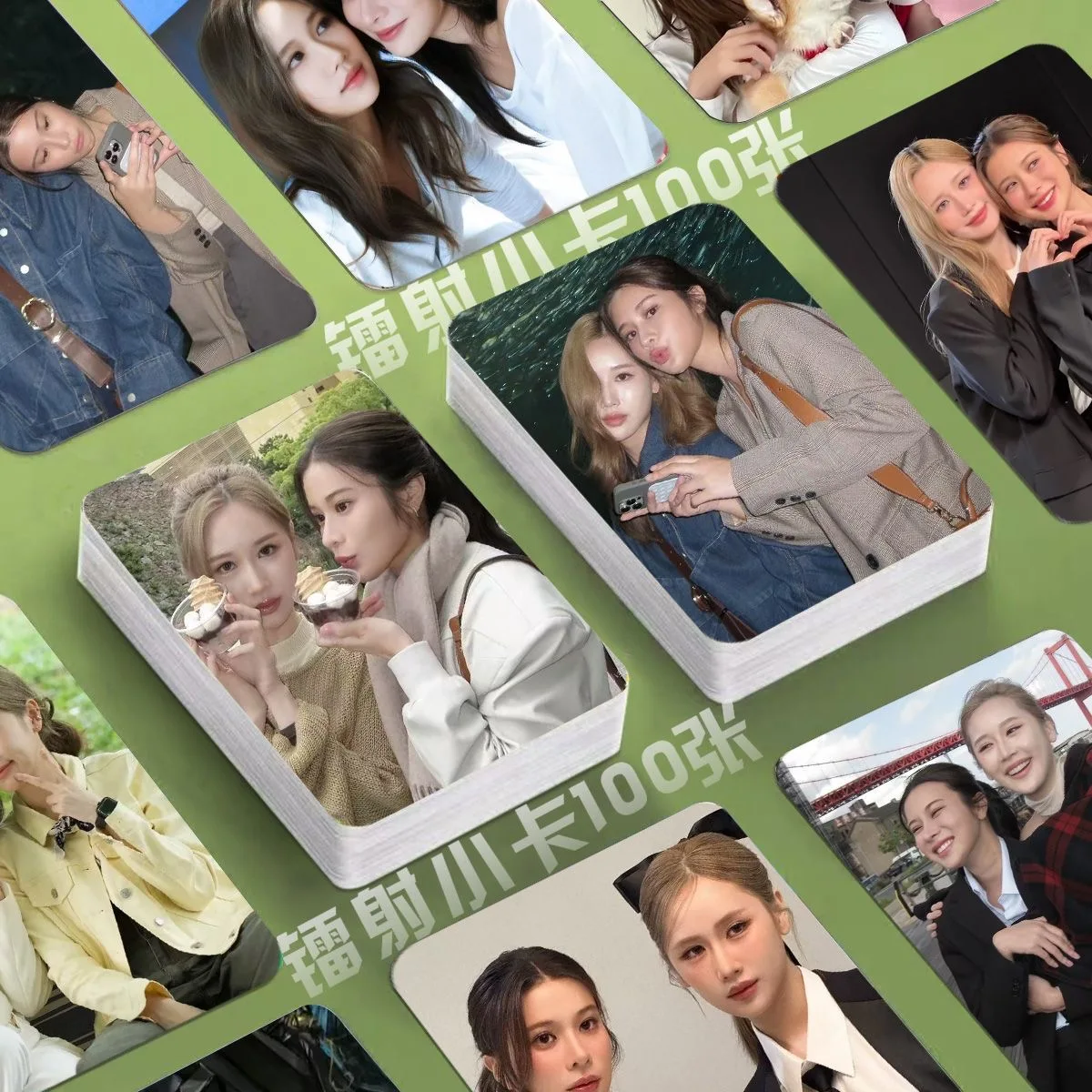 100 الموافقة المسبقة عن علم/مجموعة الدراما التايلاندية الحب تصميم سلسلة Janekao الليزر بطاقة صغيرة 3 بوصة تقريب بطاقة لومو بطاقة بريدية لتقوم بها بنفسك جين يي Zhiyu Kao #1