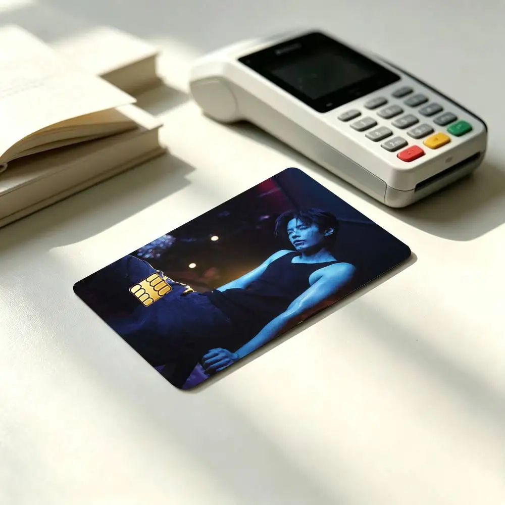 S-Speed and Love H-He Yu Jin Chao Credit Card HD Stickers Small Chip Waterproof Sticker Game Card