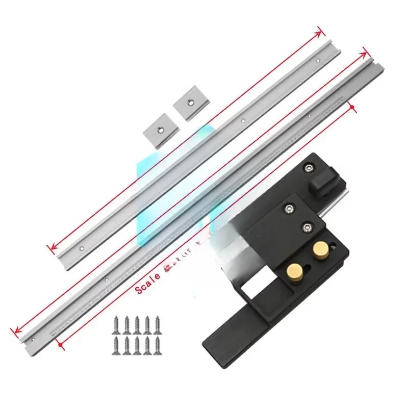 

electric circular saw manufacturing precision cutting guide system, with limiter, can repeat fast positioning cutting