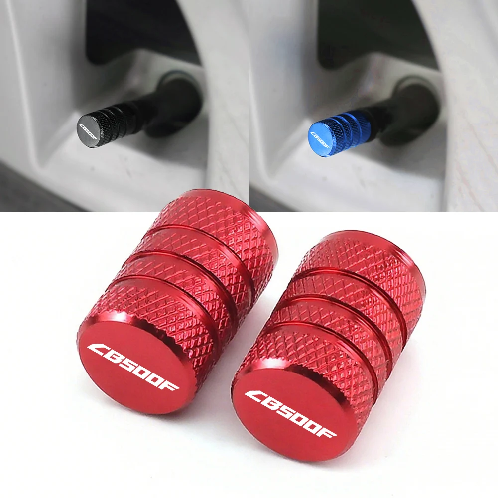 

For HONDA CB500X CB500F CB 500X 500F CB500 X F cb500x cb500f Moto Accessories CNC Aluminium Tire Valve Stem Caps