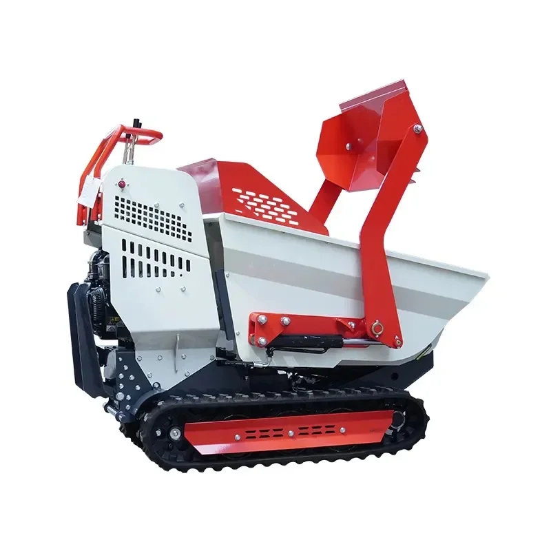 

Mini dumper 800kg Load Capacity Trolley Dumper Truck Track Small Transporter crawler hydraulic mini dumper