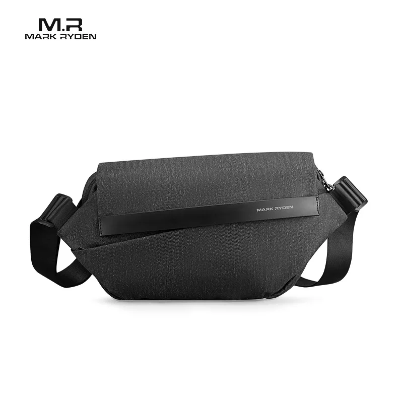 Mark Ryden Multifunctional Men's Messenger Bag Travel Waterproof Storage Shoulder Bag Ladies General Leisure Chest Bag