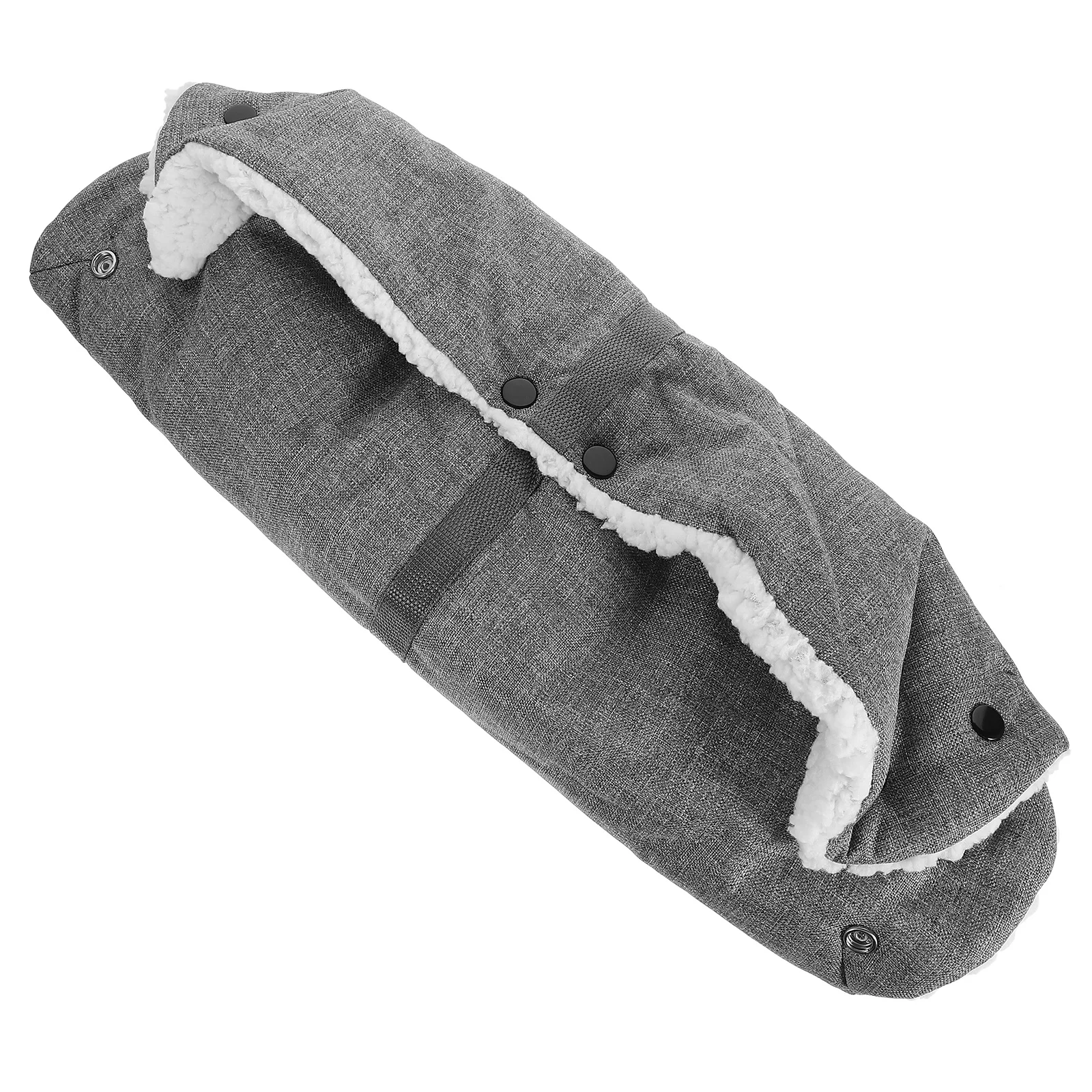 

Thick Winter Warm Stroller Hand Muff Oxford Fabric Gloves Windproof Anti-Freeze Outdoor Baby Gloves Stroller Hand Muff